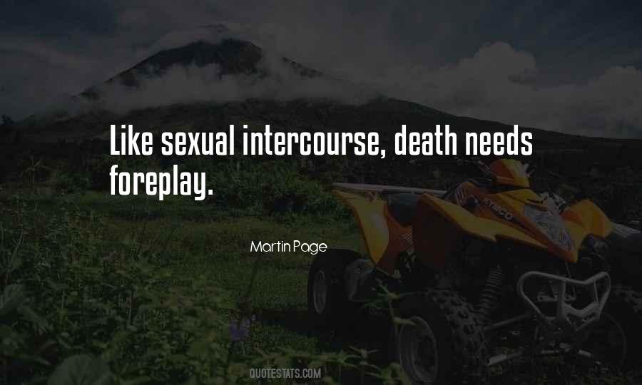 Sex Death Quotes #290666