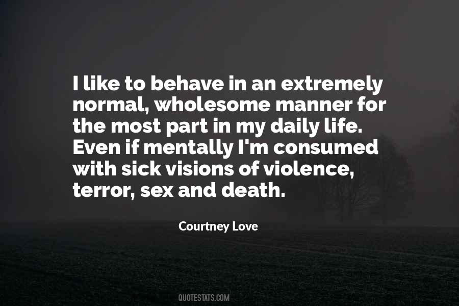 Sex Death Quotes #340778