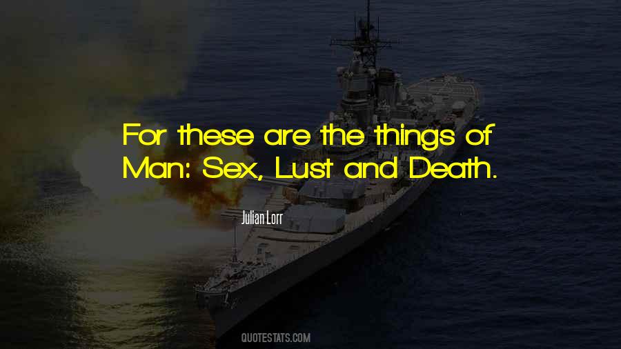 Sex Death Quotes #599199