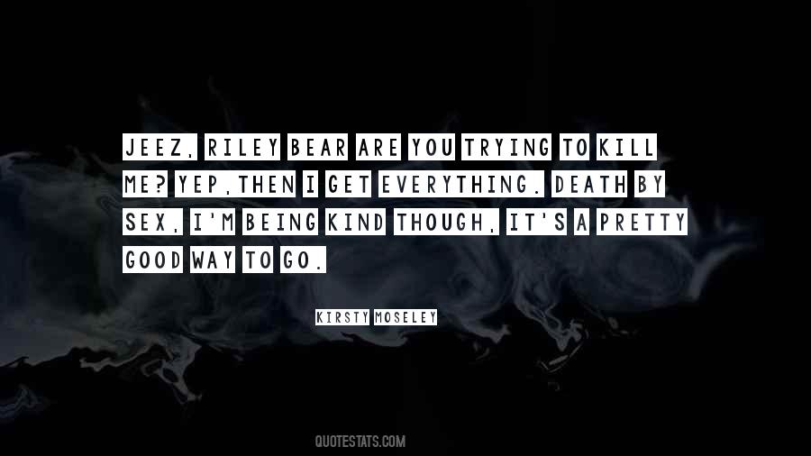 Sex Death Quotes #664612