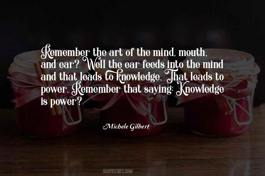 Quotes About The Power Of Knowledge #215824
