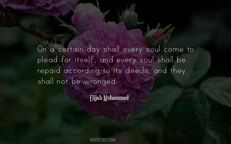 Quotes About Deeds #1783919