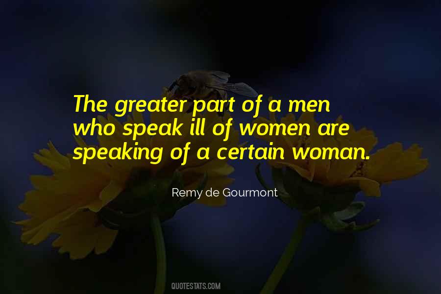 Quotes About Speaking Ill Of Others #1266664