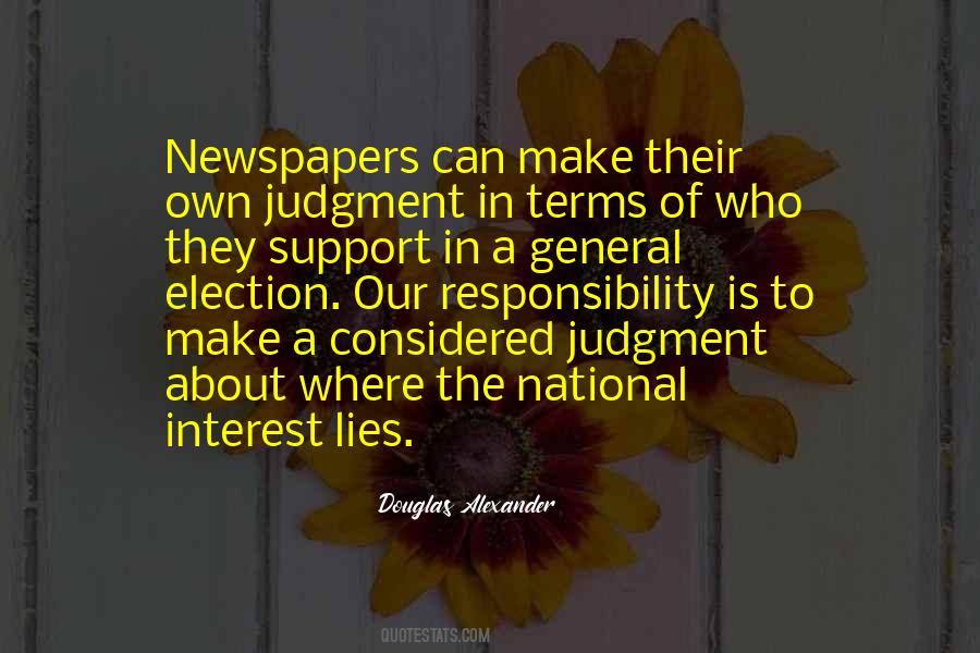 Quotes About National Interest #1069500