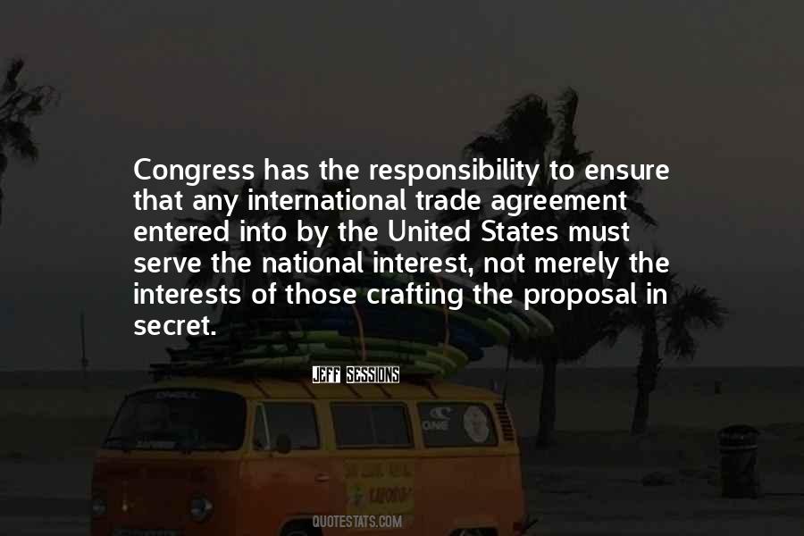 Quotes About National Interest #1195991