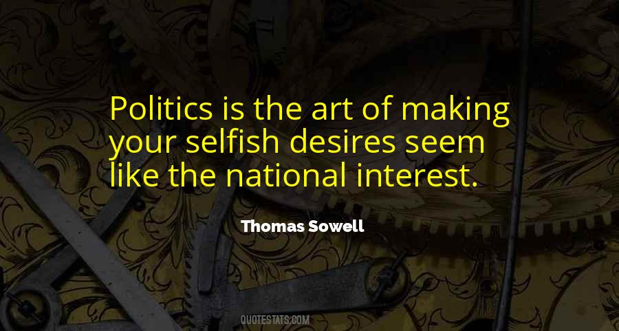 Quotes About National Interest #1294920