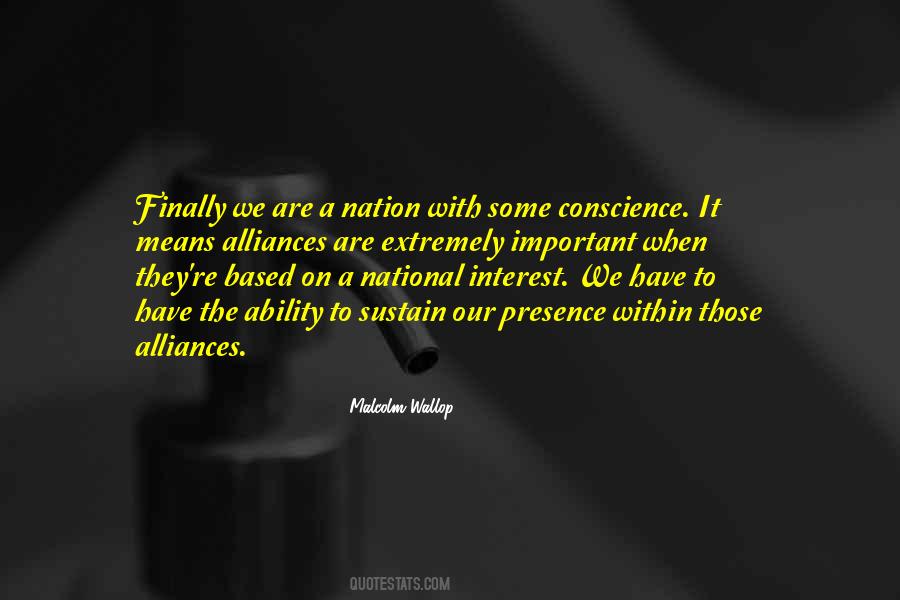 Quotes About National Interest #1627818