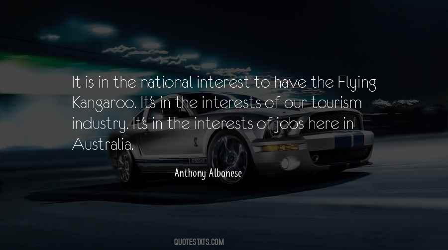 Quotes About National Interest #1786471