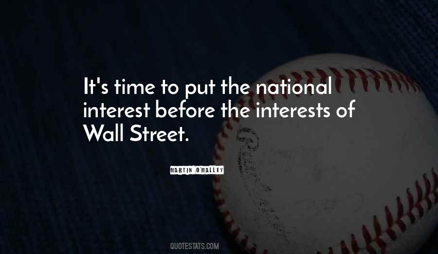 Quotes About National Interest #951333