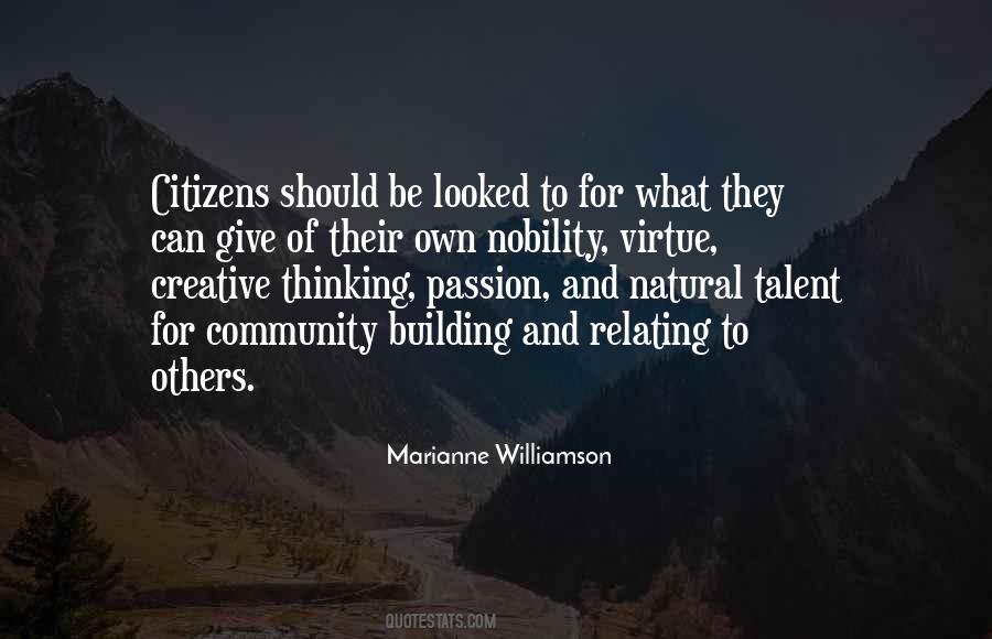 Quotes About Building Community #1625729