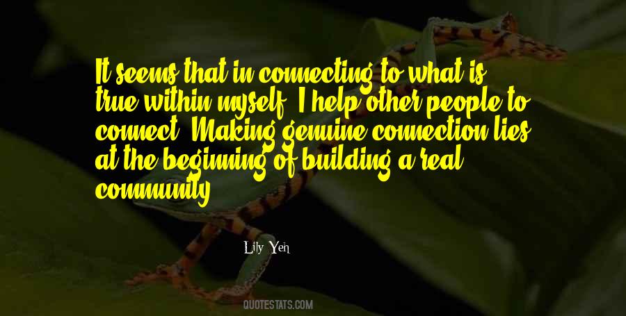 Quotes About Building Community #993426