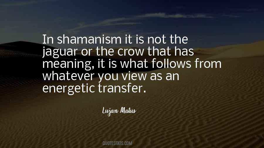 Shamanism's Quotes #386968