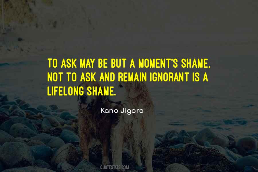 Shame's Quotes #97932
