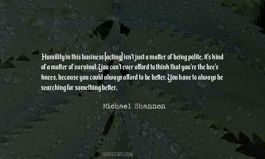 Shannon's Quotes #130642