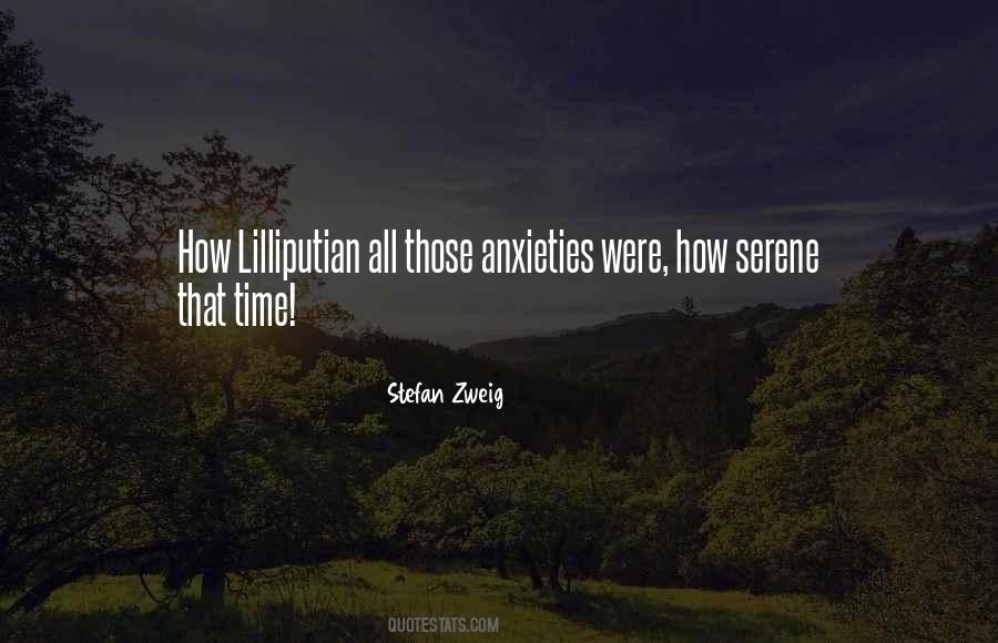 Quotes About Anxieties #1054064