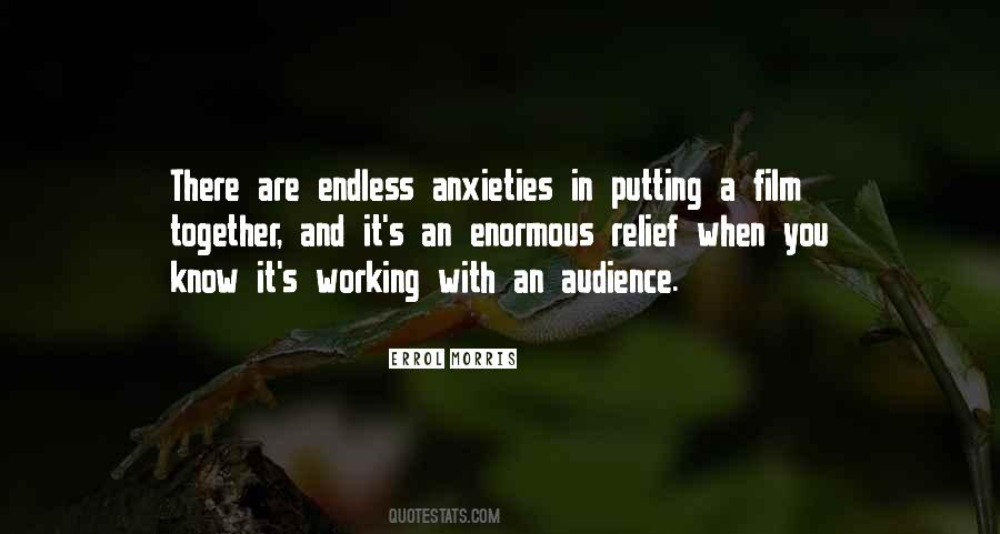 Quotes About Anxieties #1423048
