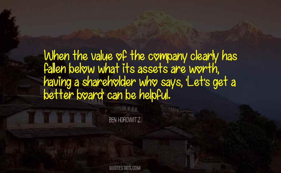 Shareholder Quotes #1538702