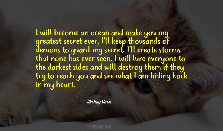 Quotes About Ocean Storms #1191060