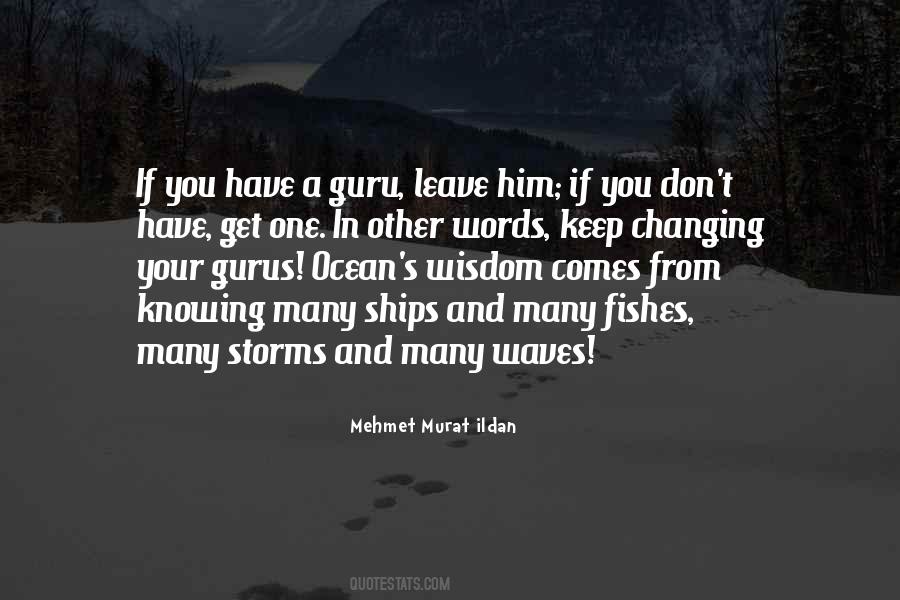 Quotes About Ocean Storms #895025