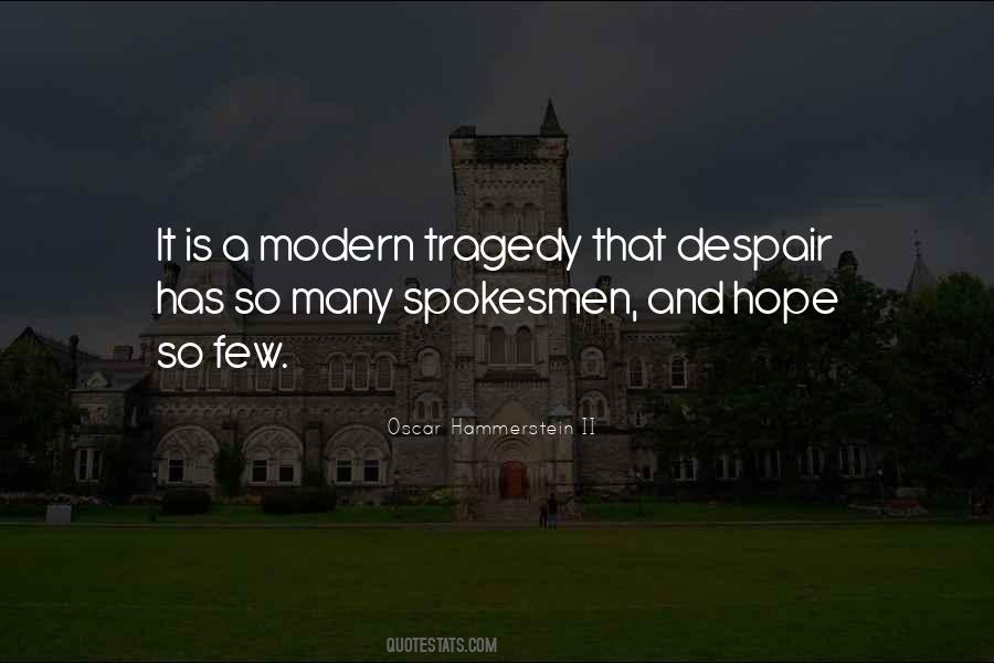 Quotes About Hope And Despair #33368