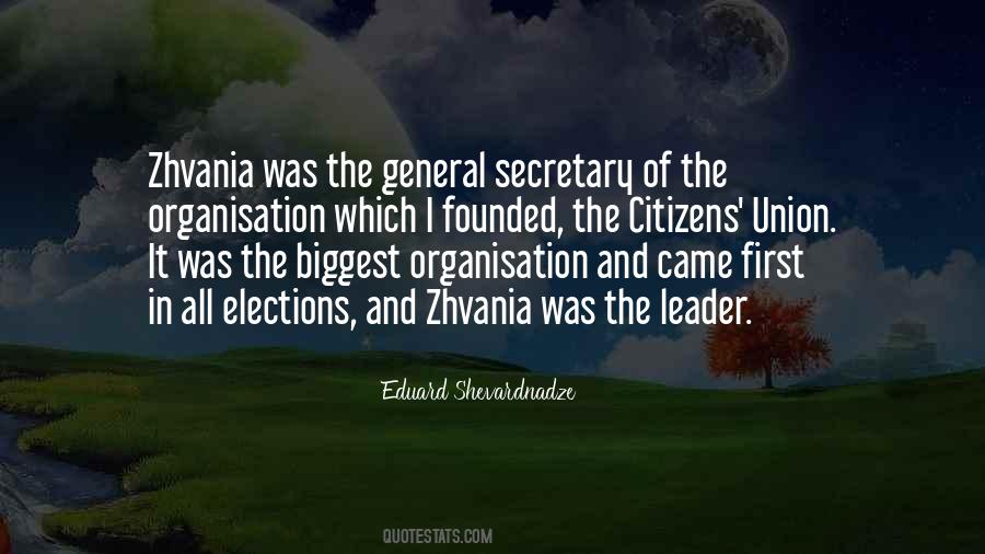 Shevardnadze's Quotes #1399836