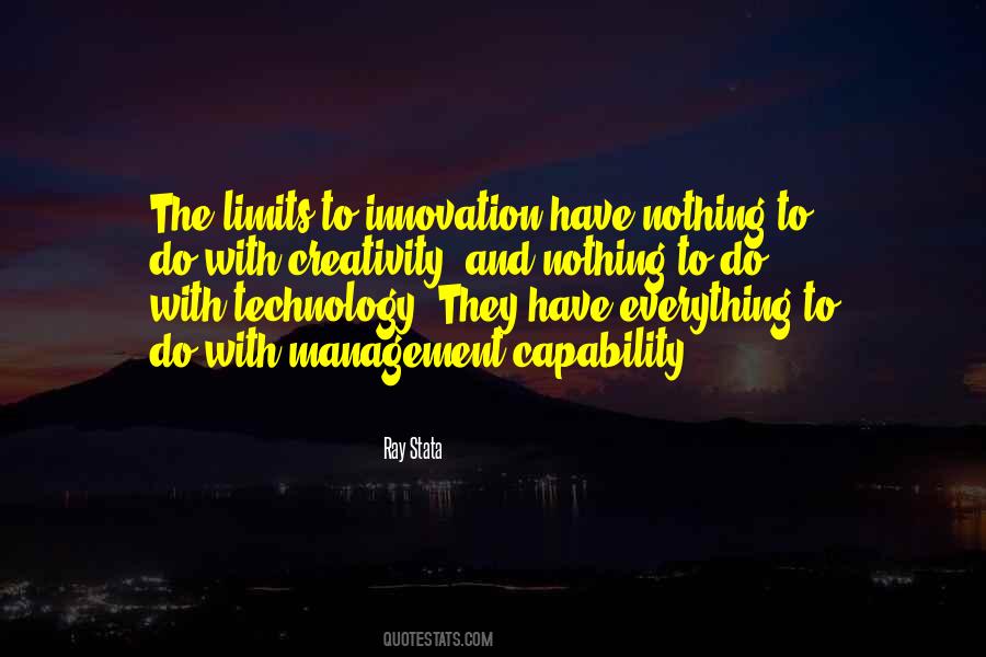 Quotes About Technology Innovation #115032