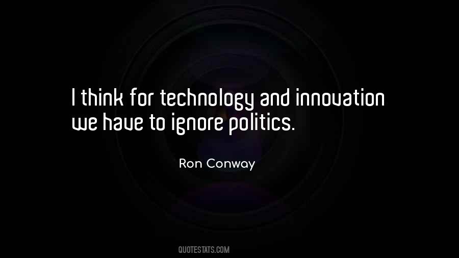 Quotes About Technology Innovation #1520351