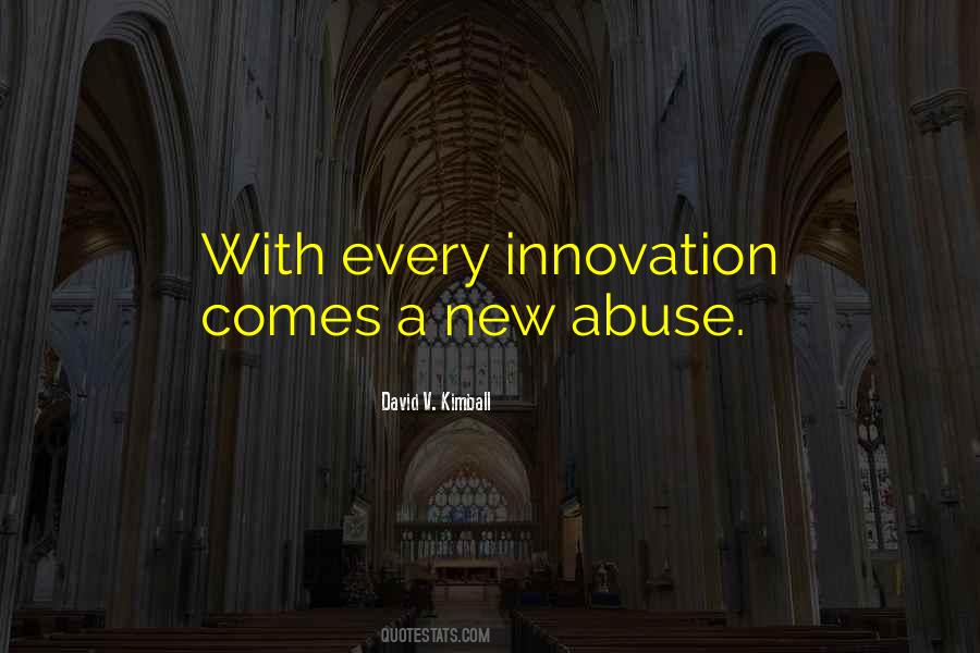 Quotes About Technology Innovation #263376