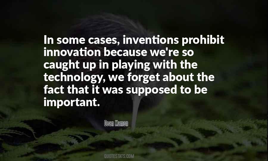 Quotes About Technology Innovation #467815