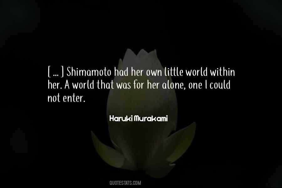 Shimamoto Quotes #1323407