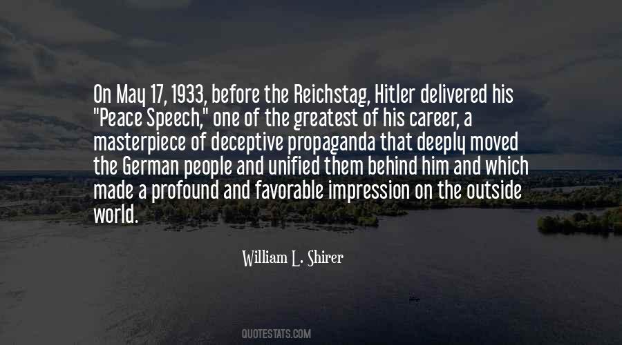 Shirer Quotes #114711