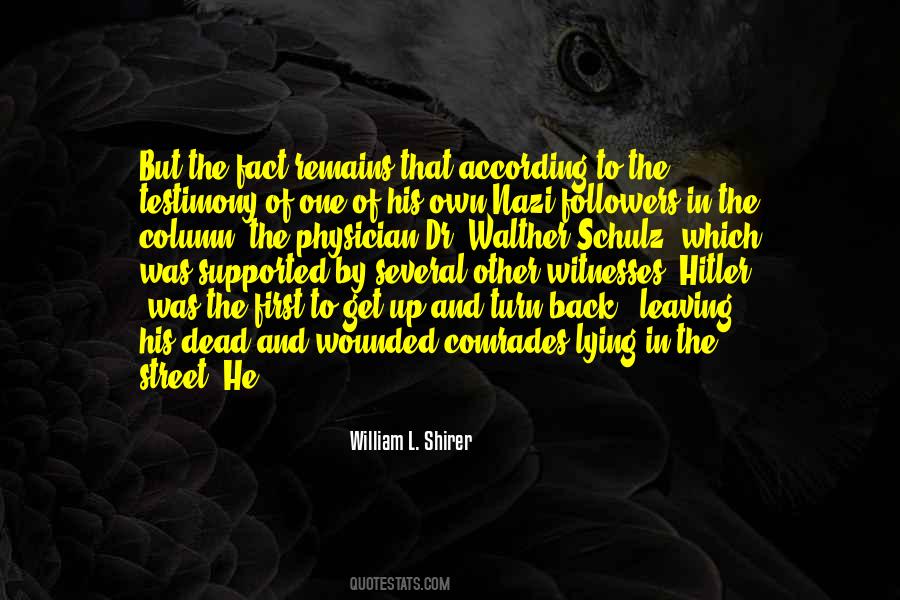 Shirer Quotes #1149602