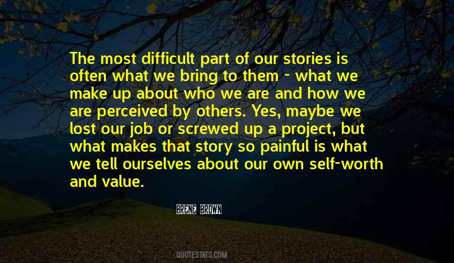 Quotes About Self Worth And Value #1125018