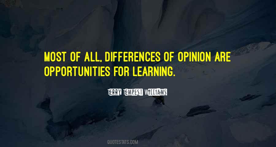 Quotes About Differences Of Opinion #697759