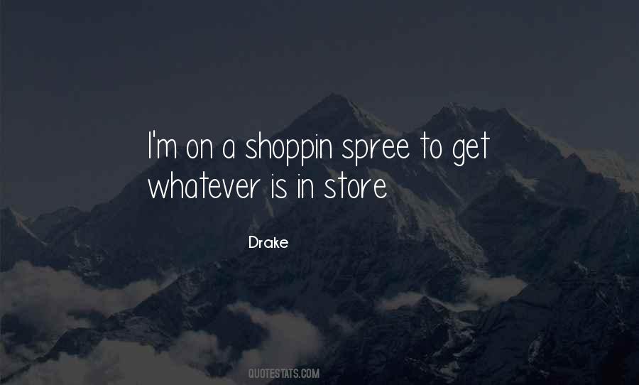 Shoppin Quotes #259271