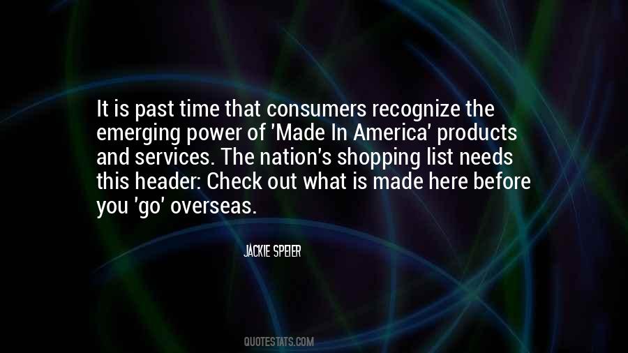 Shopping's Quotes #357696