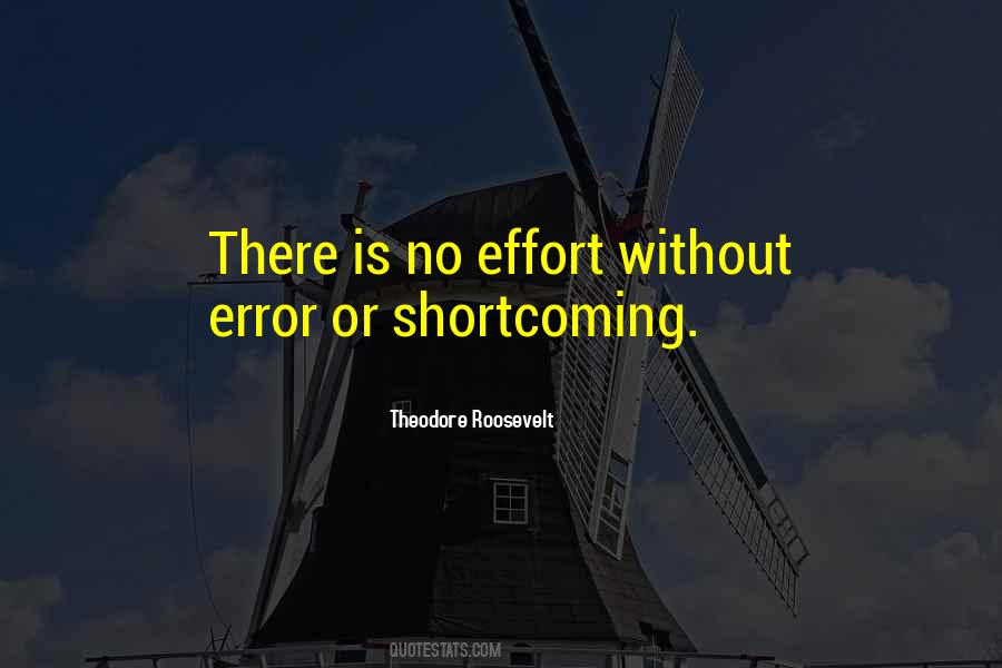 Shortcoming Quotes #1604641