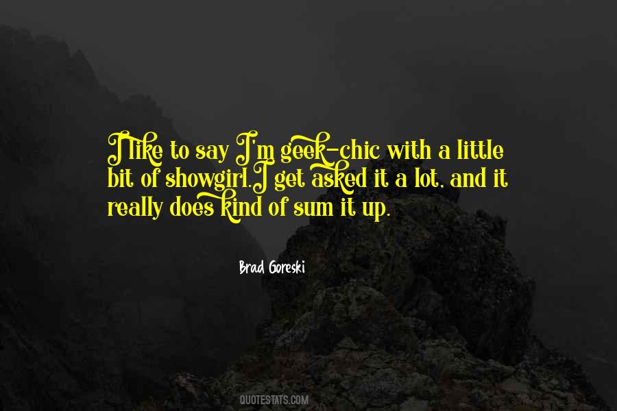 Showgirl Quotes #1300087