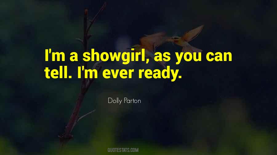 Showgirl Quotes #1706075