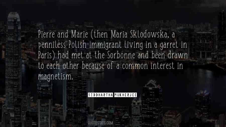 Quotes About Sklodowska #70410