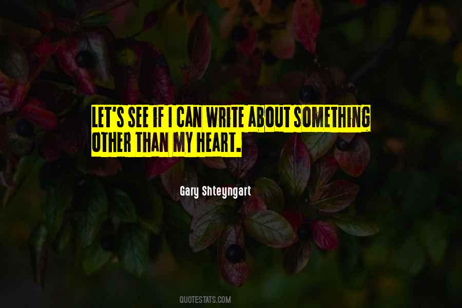 Shteyngart's Quotes #1211251