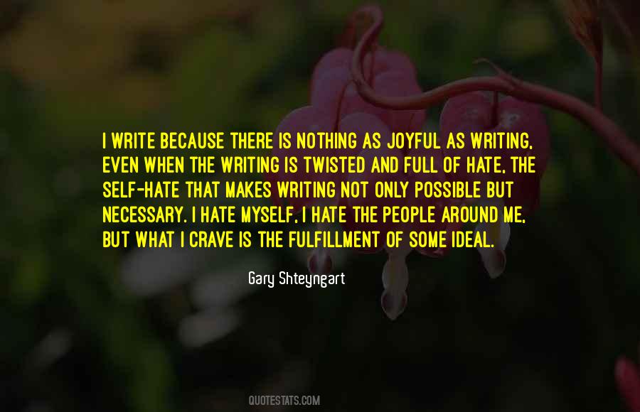 Shteyngart's Quotes #385293