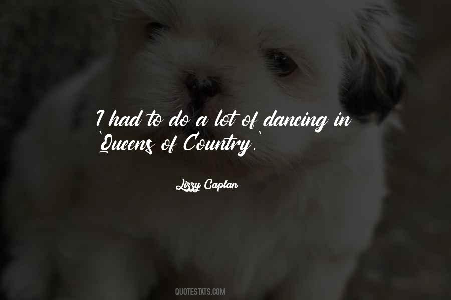 Quotes About Country Dancing #2957