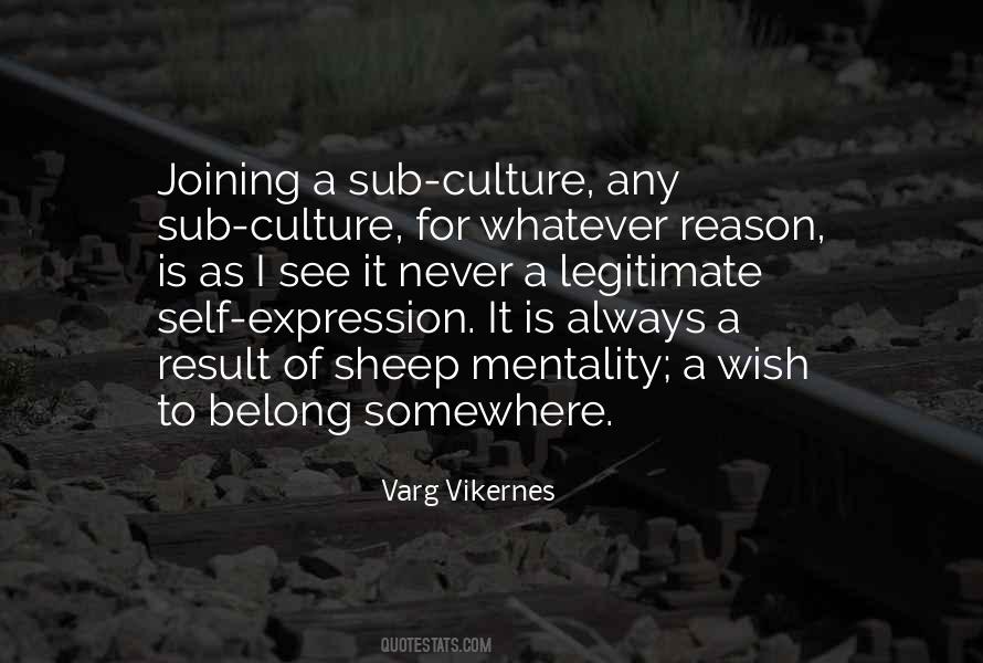 Quotes About Subculture #1346654