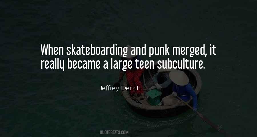 Quotes About Subculture #1794068