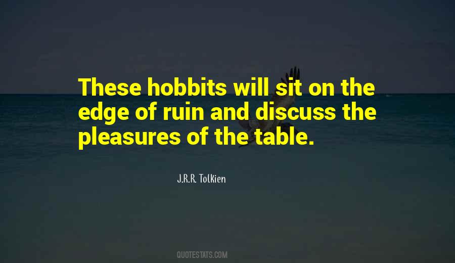 Quotes About Hobbits #1053028