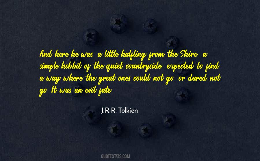 Quotes About Hobbits #1281042