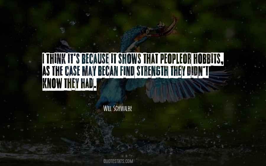 Quotes About Hobbits #1352095