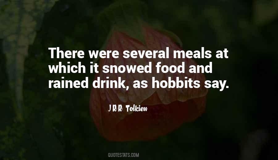 Quotes About Hobbits #1598175