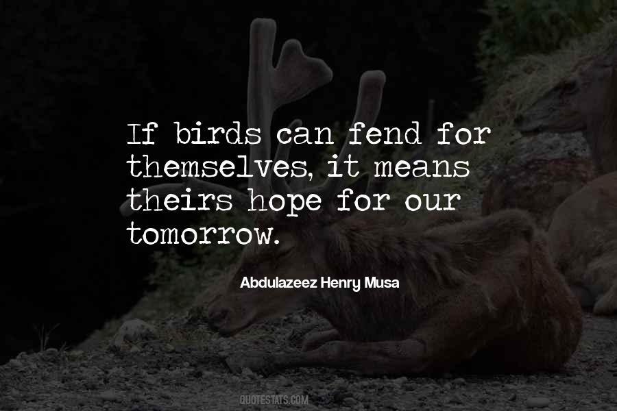 Quotes About Hope For Tomorrow #871980